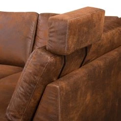 Ars Natura Wohnlandschaft Bragado - Antiklederlook - Longchair davorstehend links / Ottomane rechts -Wohnzimmermöbel boutique en ligne 1000135199 190903 11144700010 DETAILS P000000001000135199