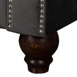 Jack & Alice Sofa Solita (2-Sitzer) - Samt - Grau -Wohnzimmermöbel boutique en ligne 1000135626 181018 162914149 GALLERYIMAGES P000000001000135626