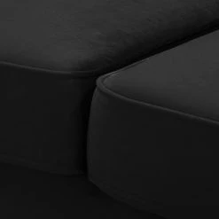Jack & Alice Bigsofa Solita - Samt - Schwarz - Ohne Hocker -Wohnzimmermöbel boutique en ligne 1000135710 181018 163112824 GALLERYIMAGES P000000001000135710