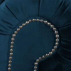 Jack & Alice Sessel Solita - Samt - Dunkelblau - Mit Hocker -Wohnzimmermöbel boutique en ligne 1000135713 181018 163116855 GALLERYIMAGES P000000001000135713