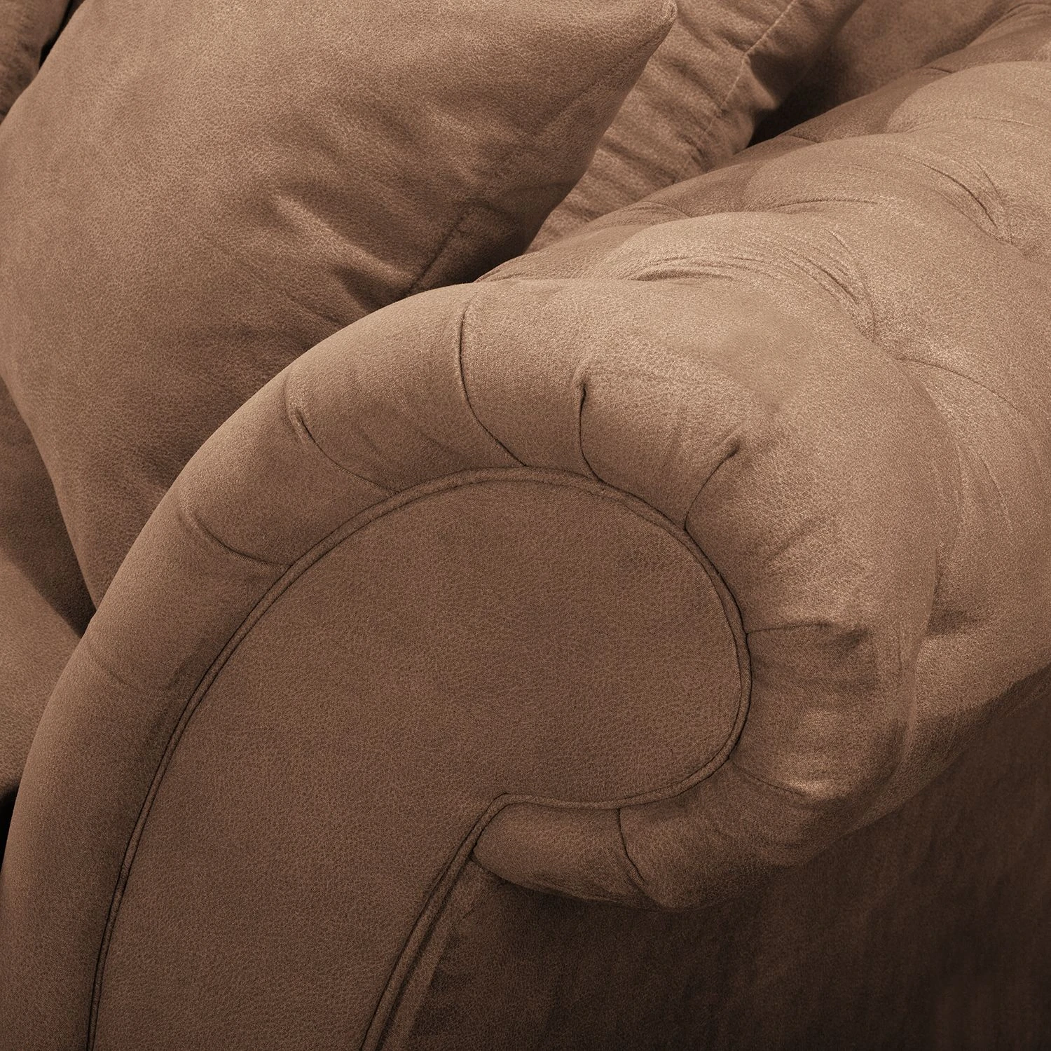 Maison Belfort Ecksofa Pacoa - Antiklederlook - Latte Macchiato 4 Maison Belfort Ecksofa Pacoa - Antiklederlook - Latte Macchiato – Bild 4