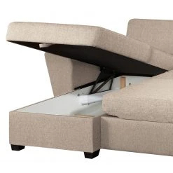 Loftscape Ecksofa Rufus - Webstoff - Kaschmir - Longchair davorstehend links -Wohnzimmermöbel boutique en ligne 1000136004 181106 17394682 GALLERYIMAGES P000000001000136004