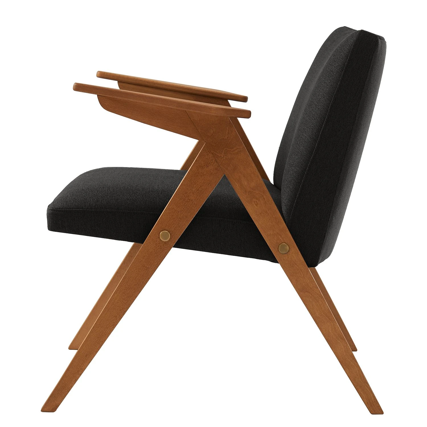 Studio Copenhagen Sessel Frazer - Webstoff - Hellbraun 3 Studio Copenhagen Sessel Frazer - Webstoff - Hellbraun – Bild 3