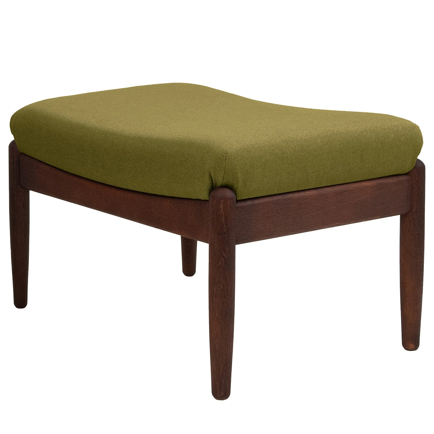 Studio Copenhagen Sessel Tioga - Avocado - Eiche Dunkel - Mit Hocker 2 Studio Copenhagen Sessel Tioga - Avocado - Eiche Dunkel - Mit Hocker – Bild 2