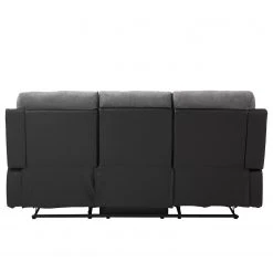Loftscape Relaxsofa Warmun (3-Sitzer) - Kunstleder / Microfaser - Schwarz / Grau -Wohnzimmermöbel boutique en ligne 1000139824 200807 14140500006 DETAILS P000000001000139824