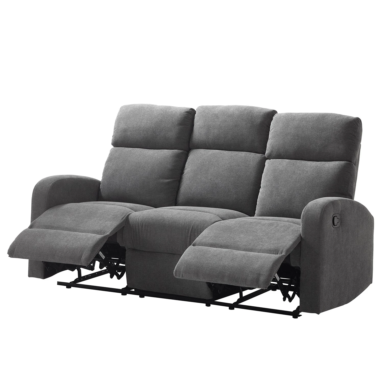 Loftscape Relaxsofa Grandhan (3-Sitzer) - Microfaser - Grau 6 Loftscape Relaxsofa Grandhan (3-Sitzer) - Microfaser - Grau – Bild 6