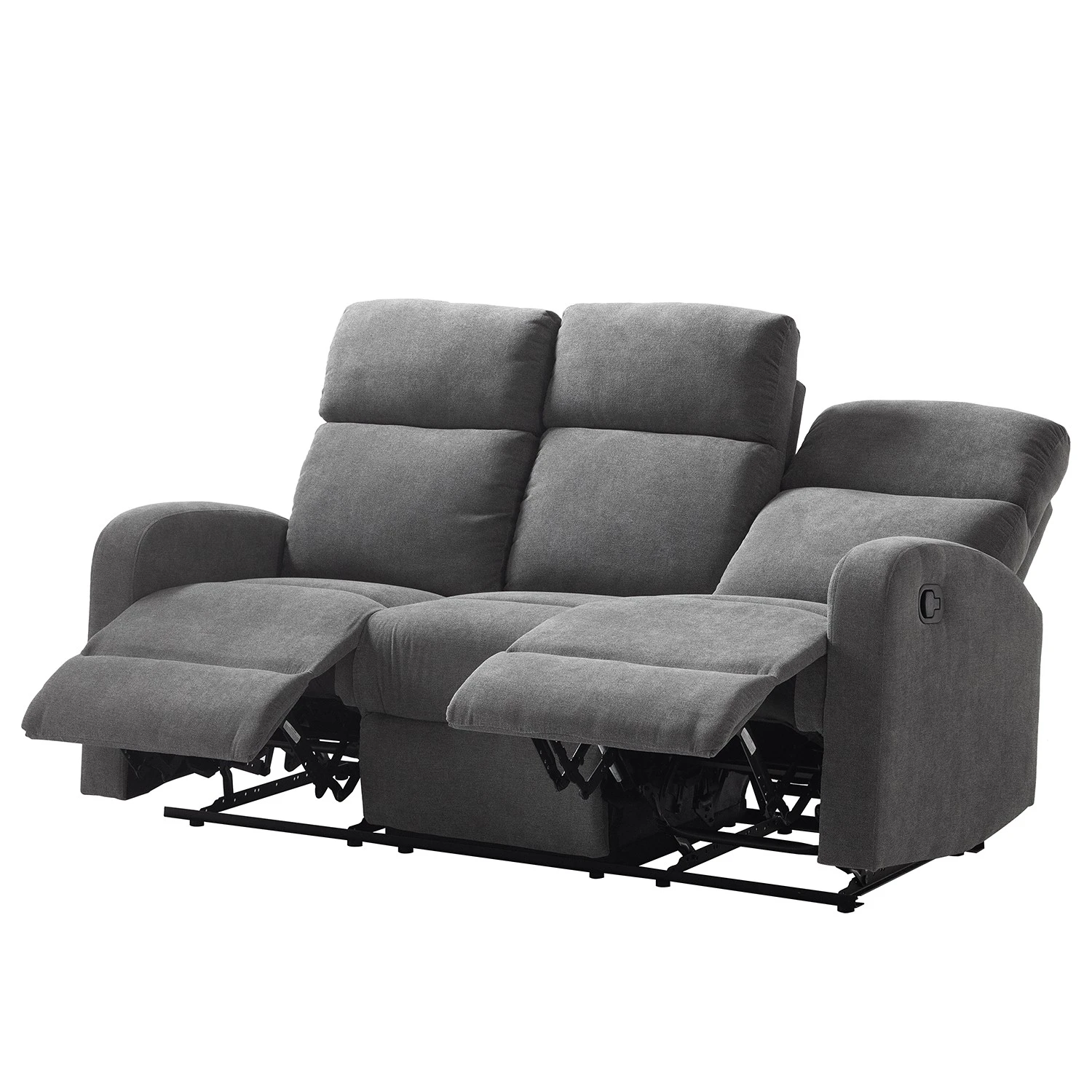 Loftscape Relaxsofa Grandhan (3-Sitzer) - Microfaser - Grau 7 Loftscape Relaxsofa Grandhan (3-Sitzer) - Microfaser - Grau – Bild 7