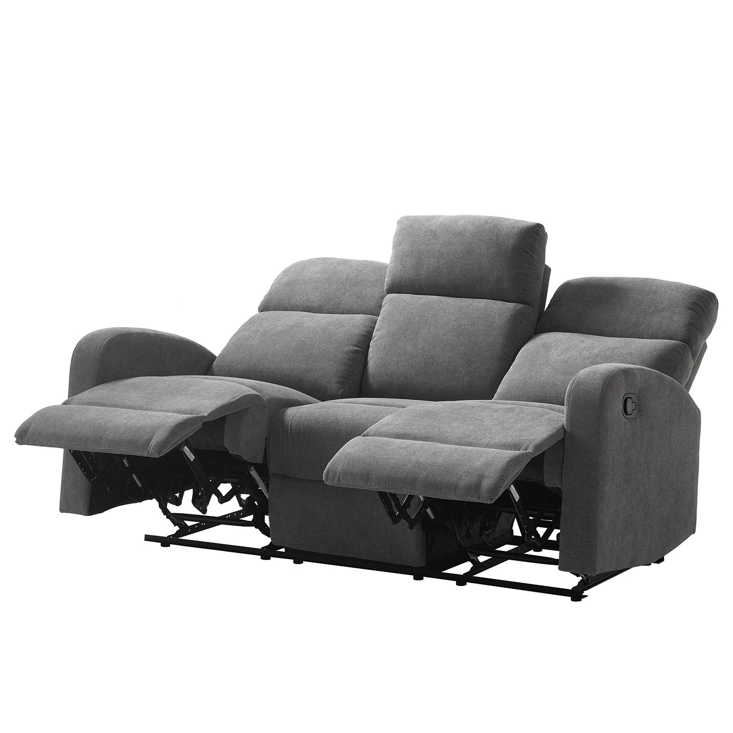 Loftscape Relaxsofa Grandhan (3-Sitzer) - Microfaser - Grau 8 Loftscape Relaxsofa Grandhan (3-Sitzer) - Microfaser - Grau – Bild 8