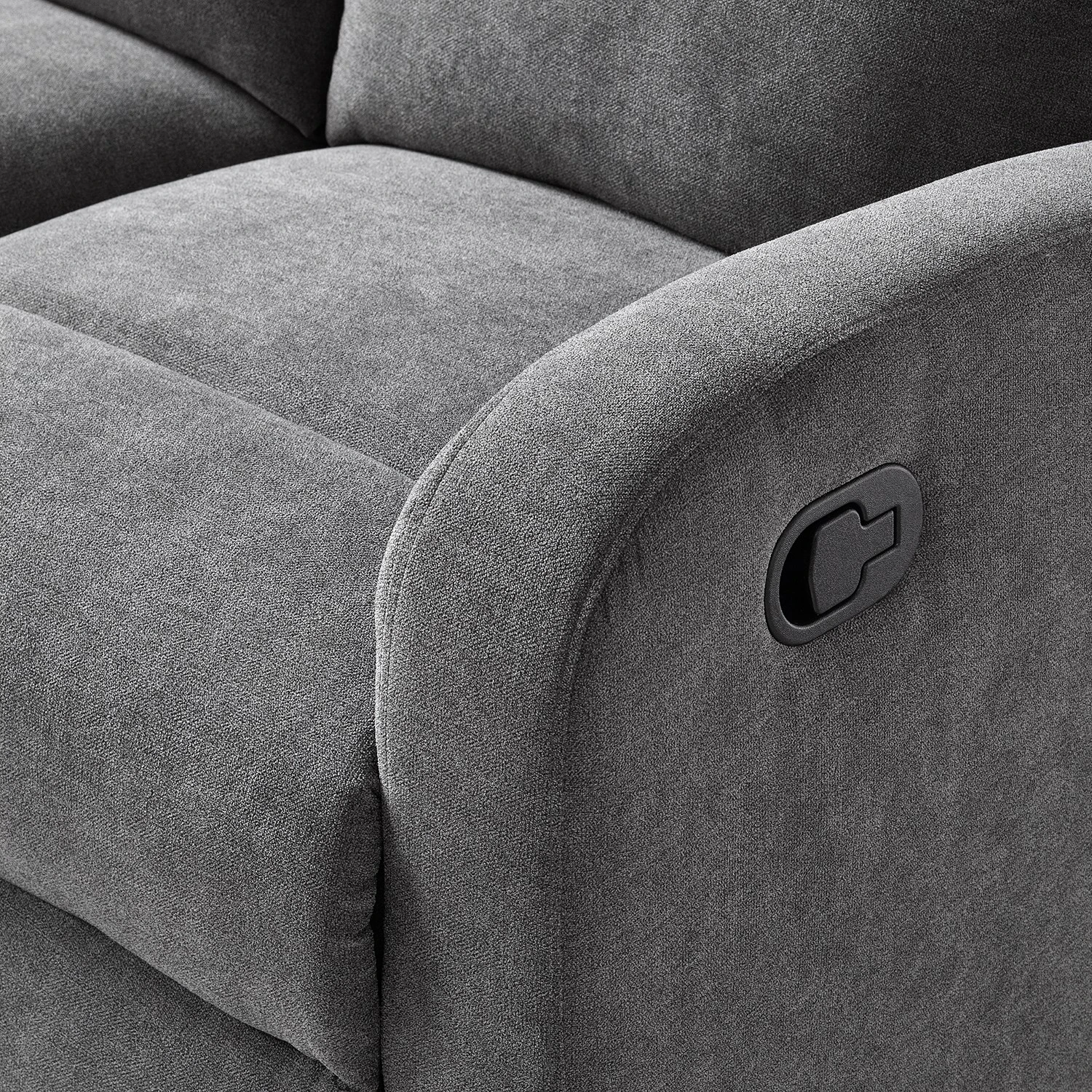 Loftscape Relaxsofa Grandhan (3-Sitzer) - Microfaser - Grau 17 Loftscape Relaxsofa Grandhan (3-Sitzer) - Microfaser - Grau – Bild 17