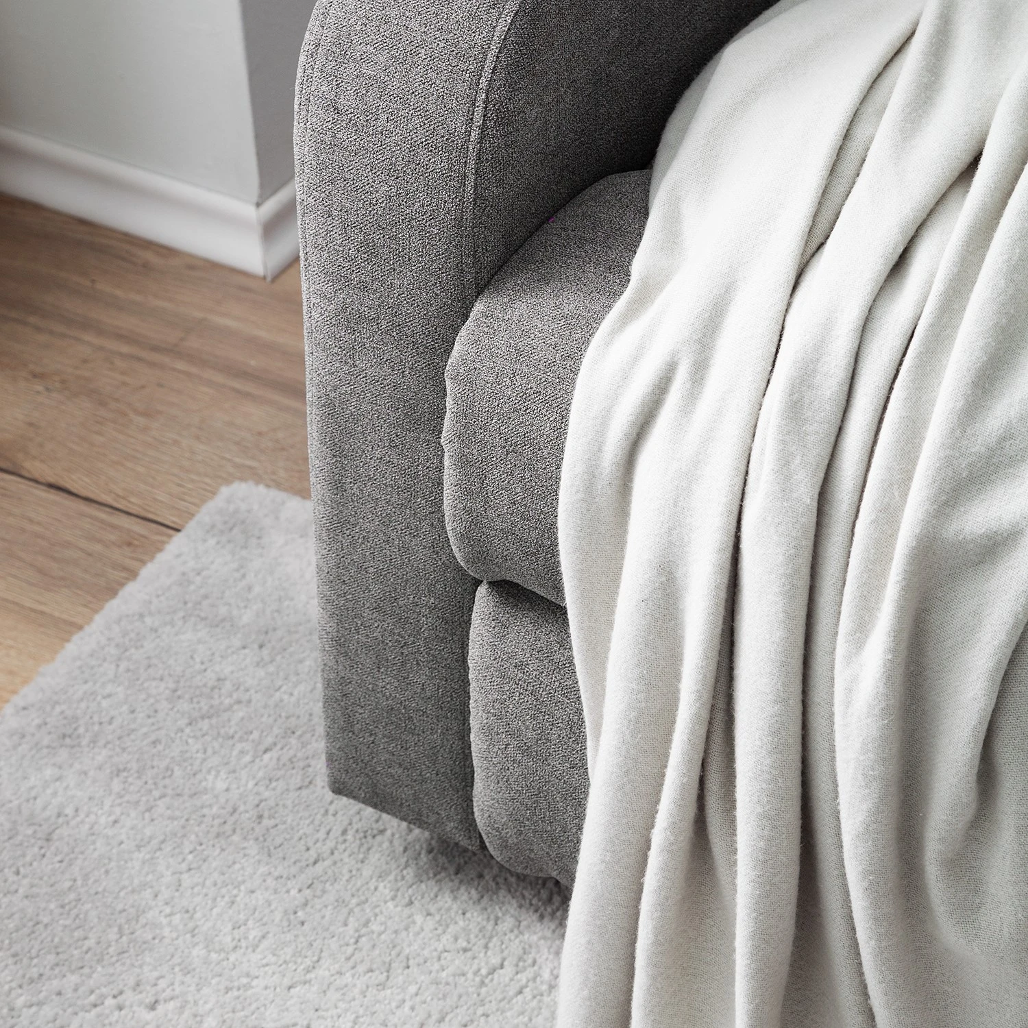 Loftscape Relaxsofa Grandhan (3-Sitzer) - Microfaser - Grau 13 Loftscape Relaxsofa Grandhan (3-Sitzer) - Microfaser - Grau – Bild 13