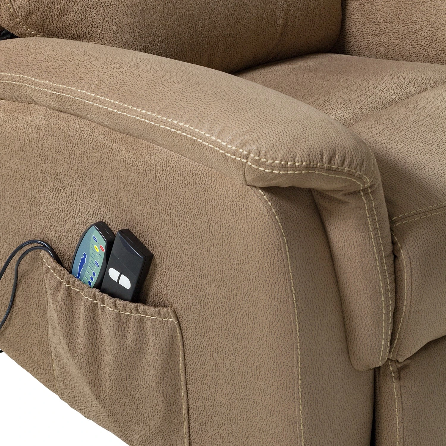 Loftscape Fernsehsessel Wees - Microfaser - Latte Machiato 18 Loftscape Fernsehsessel Wees - Microfaser - Latte Machiato – Bild 18