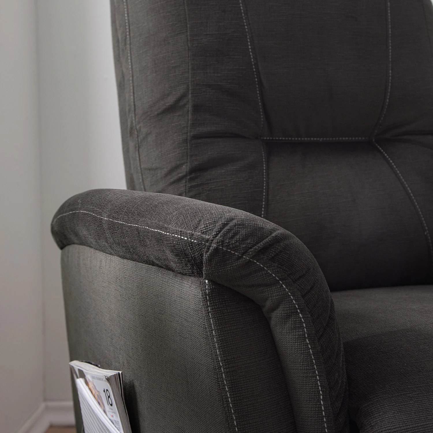 Loftscape Fernsehsessel Teneriffe - Microfaser - Bisonbraun 24 Loftscape Fernsehsessel Teneriffe - Microfaser - Bisonbraun – Bild 24