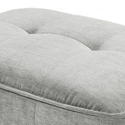 Velvet Studio Polsterhocker Moreville I - Microfaser - Lichtgrau -Wohnzimmermöbel boutique en ligne 1000142329 181213 18254700013 GALLERYIMAGES P000000001000142329