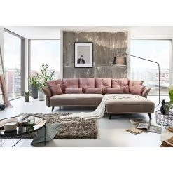 Velvet Studio Ecksofa Moreville II - Microfaser - Longchair davorstehend rechts - Ohne Hocker -Wohnzimmermöbel boutique en ligne 1000142344 181213 18254800085 MOOD GALLERYIMAGES P000000001000142344 mood