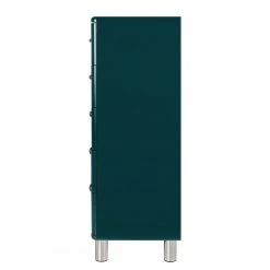 Tenzo Kommode Malibu VI - Petrol / Chrom -Wohnzimmermöbel boutique en ligne 1000143899 200527 07423100703 DETAILS P000000001000143899