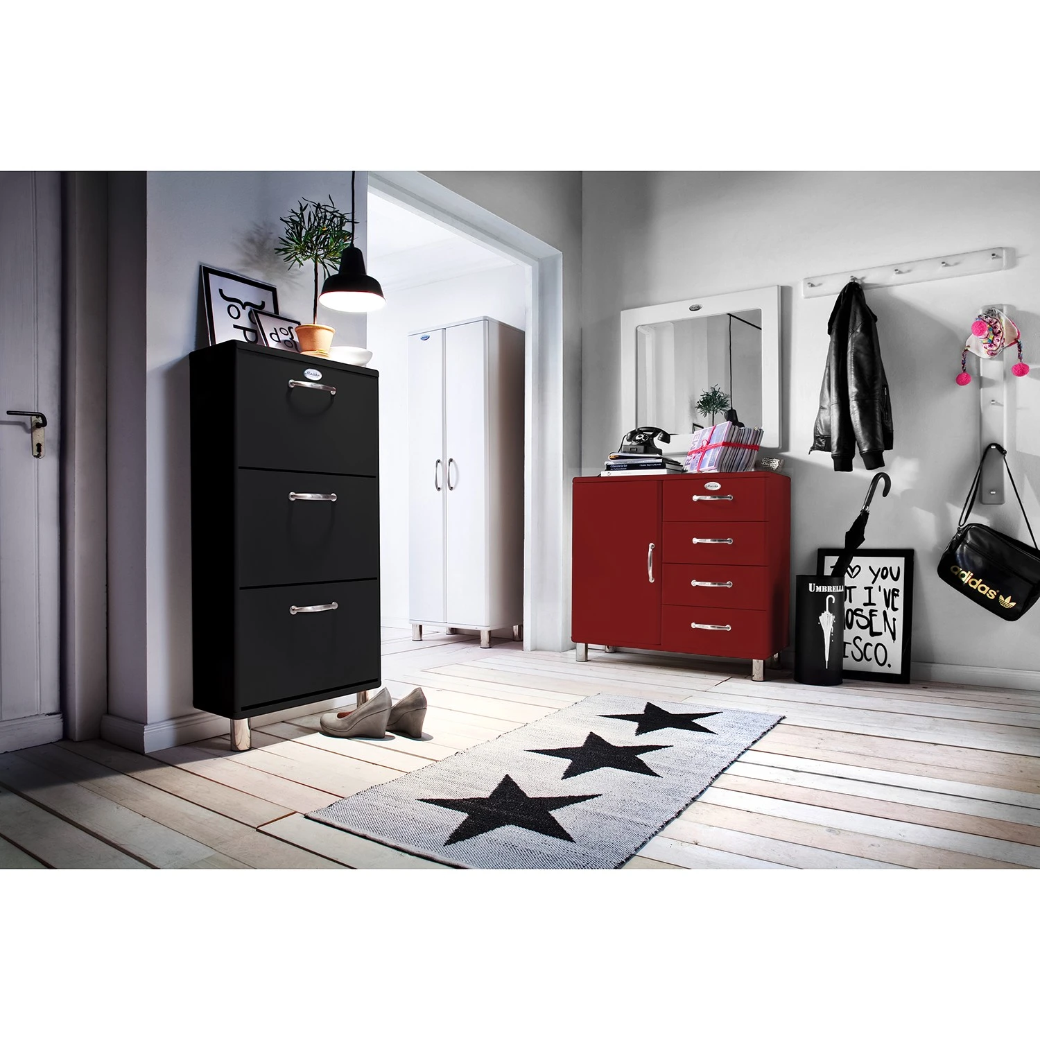 Tenzo Kommode Malibu VIII - Kirschrot 2 Tenzo Kommode Malibu VIII - Kirschrot – Bild 2