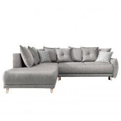 Loftscape Ecksofa Panica I - Webstoff - Schlaffunktion - Silbergrau - Ottomane davorstehend links 19 Loftscape Ecksofa Panica I - Webstoff - Schlaffunktion - Silbergrau - Ottomane davorstehend links -Wohnzimmermöbel boutique en ligne 1000143998 181128 07244700101 GALLERYIMAGES P000000001000143998