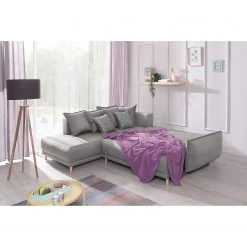 Loftscape Ecksofa Panica I - Webstoff - Schlaffunktion - Silbergrau - Ottomane davorstehend links 22 Loftscape Ecksofa Panica I - Webstoff - Schlaffunktion - Silbergrau - Ottomane davorstehend links -Wohnzimmermöbel boutique en ligne 1000143998 181128 07244700104 GALLERYIMAGES P000000001000143998