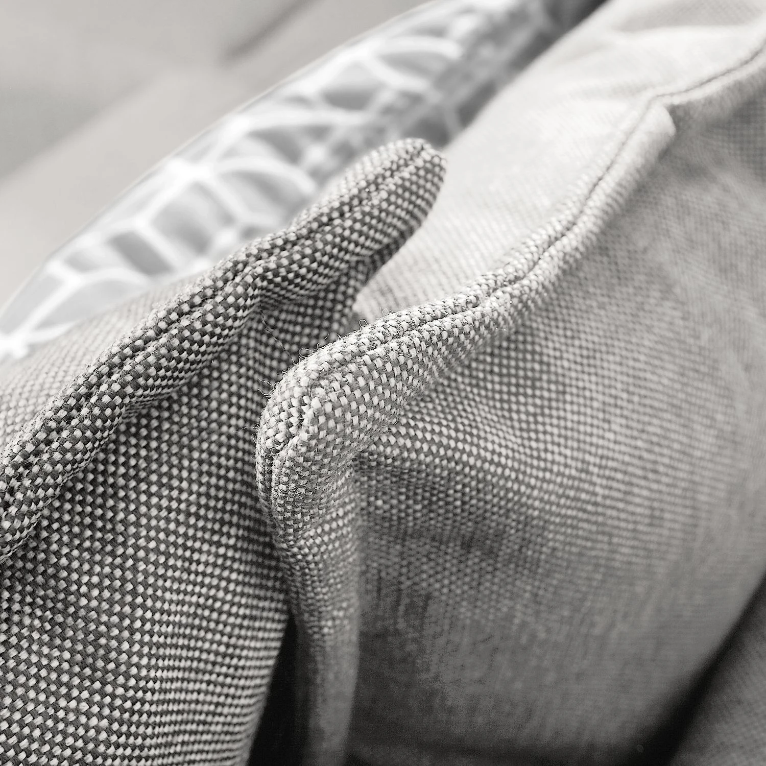 Loftscape Ecksofa Panica I - Webstoff - Schlaffunktion - Silbergrau - Ottomane davorstehend links 14 Loftscape Ecksofa Panica I - Webstoff - Schlaffunktion - Silbergrau - Ottomane davorstehend links – Bild 14