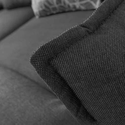 Loftscape Wohnlandschaft Panica I - Webstoff - Schlaffunktion - Dunkelgrau - Ottomane davorstehend links -Wohnzimmermöbel boutique en ligne 1000144014 181128 07253000303 GALLERYIMAGES P000000001000144014