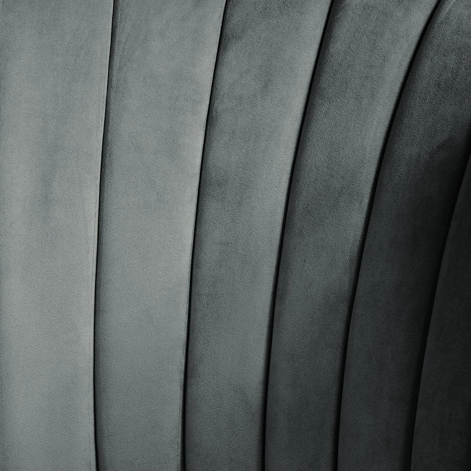 Jack & Alice Sessel Sunlands - Samt - Grau 6 Jack & Alice Sessel Sunlands - Samt - Grau – Bild 6