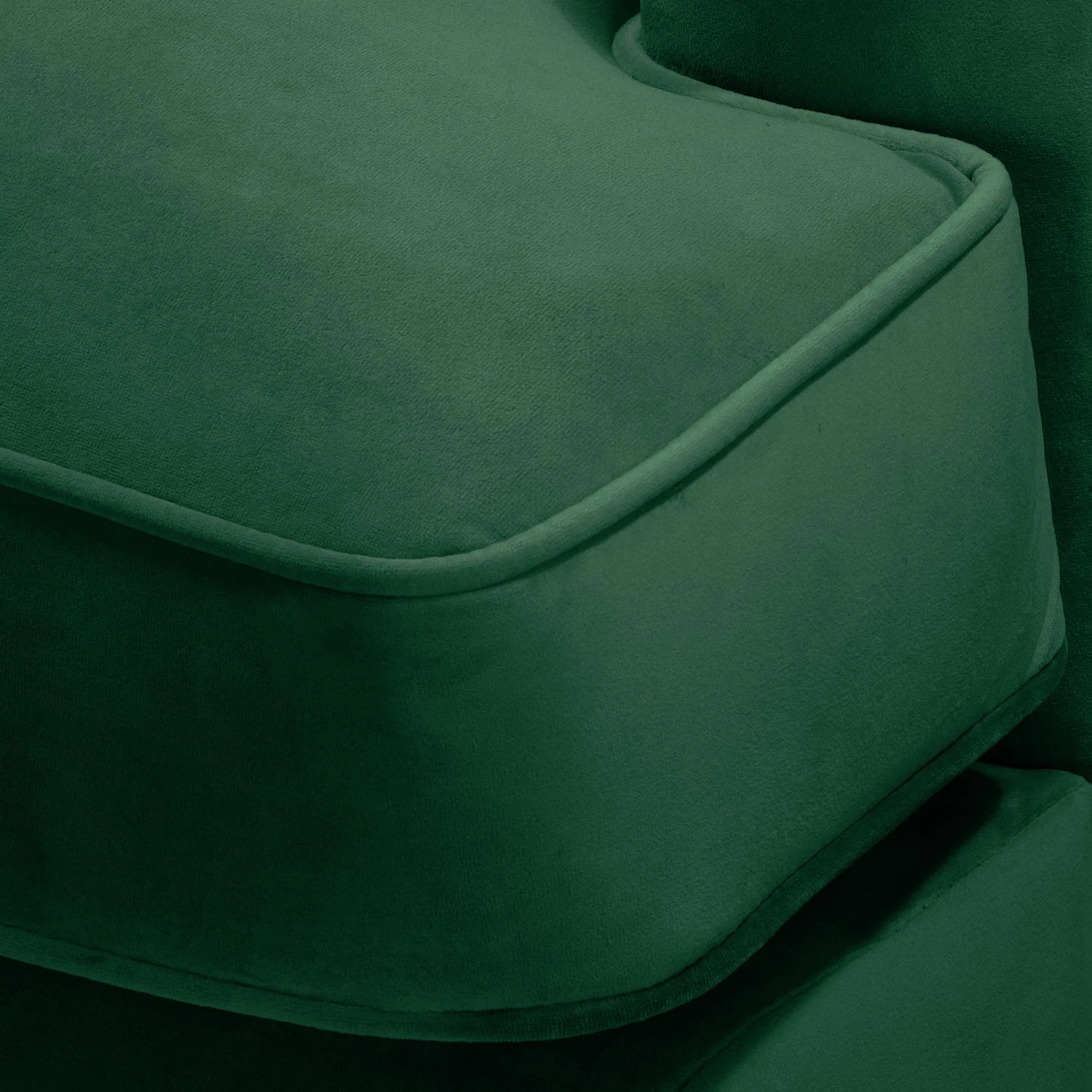 Jack & Alice Polstergarnitur Bethania I (3-2) - Samt - Dunkelgrün 10 Jack & Alice Polstergarnitur Bethania I (3-2) - Samt - Dunkelgrün – Bild 10