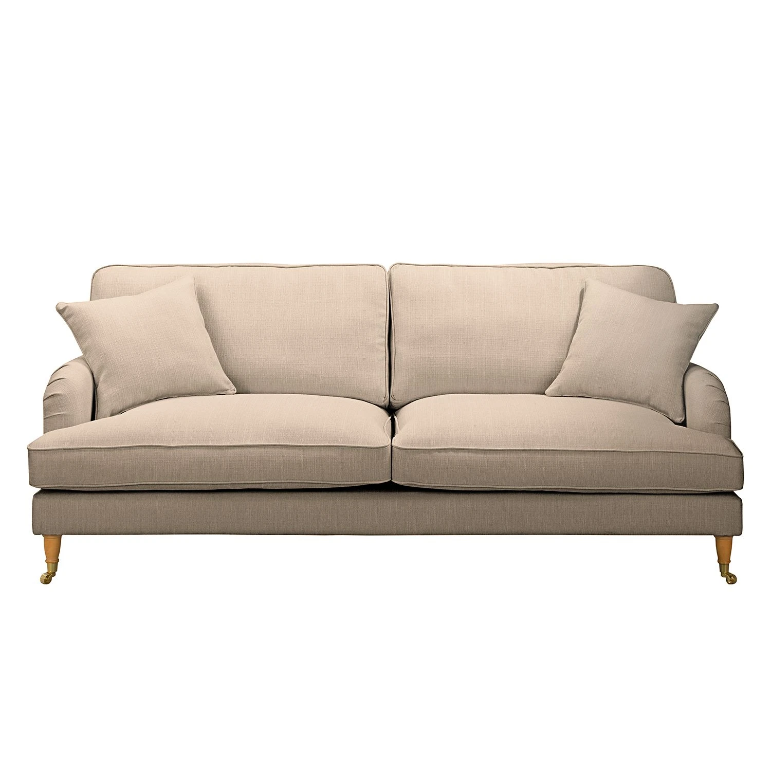 Maison Belfort Polstergarnitur Bethania II (3-2-1) - Webstoff - Cappuccino 5 Maison Belfort Polstergarnitur Bethania II (3-2-1) - Webstoff - Cappuccino – Bild 5