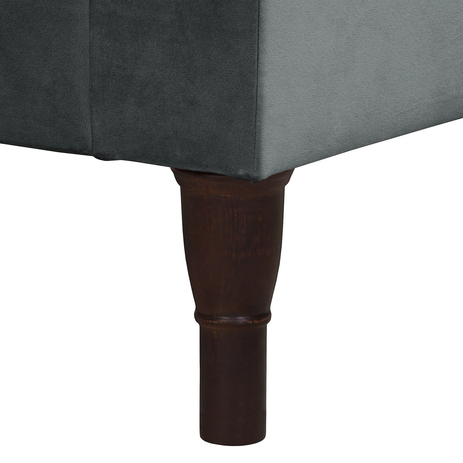 Jack & Alice Polstergarnitur Bethania I (3-2-1) - Samt - Grau 16 Jack & Alice Polstergarnitur Bethania I (3-2-1) - Samt - Grau – Bild 16