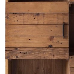 Ars manufacti Hochkommode Grasby - Pinie massiv / Metall - Pinie Dunkel / Schwarz -Wohnzimmermöbel boutique en ligne 1000147147 190726 15531600006 DETAILS P000000001000147147