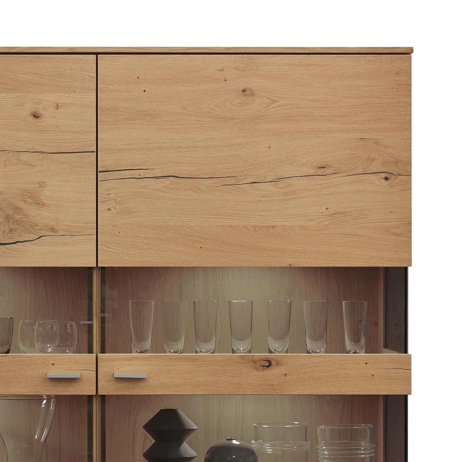 GWINNER Highboard Anzio II - Balkeneiche 4 GWINNER Highboard Anzio II - Balkeneiche – Bild 4