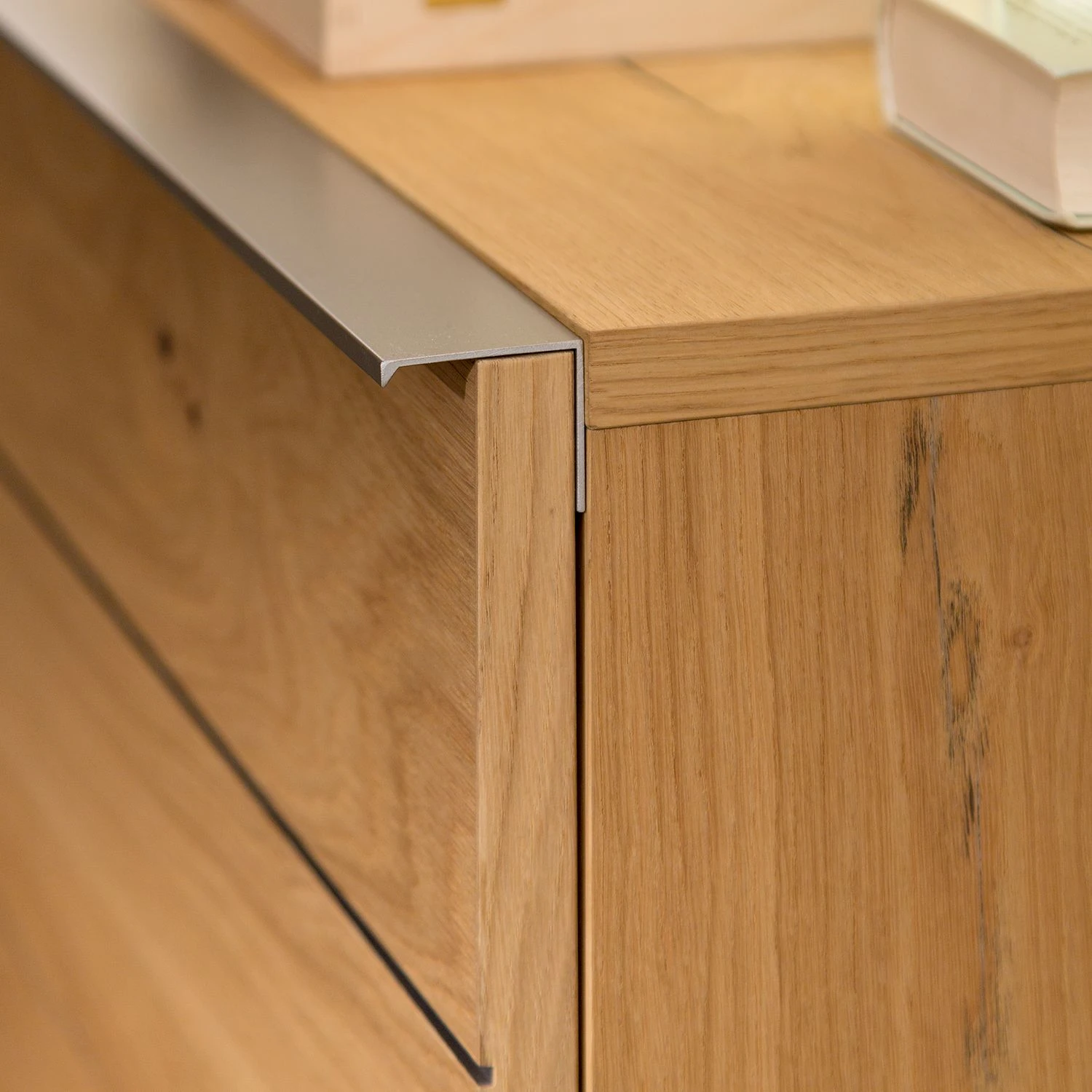 GWINNER TV-Lowboard Anzio III - Balkeneiche / Weiß 9 GWINNER TV-Lowboard Anzio III - Balkeneiche / Weiß – Bild 9