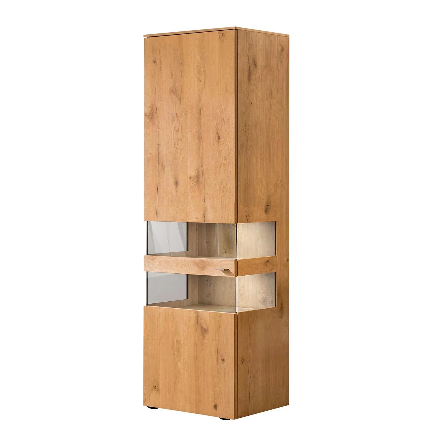 GWINNER Standvitrine Anzio II - Türanschlag rechts 1 GWINNER Standvitrine Anzio II - Türanschlag rechts