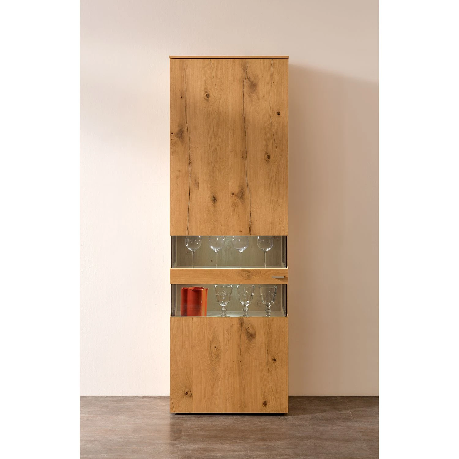 GWINNER Standvitrine Anzio II - Türanschlag rechts 3 GWINNER Standvitrine Anzio II - Türanschlag rechts – Bild 3