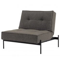 Innovation Möbel Sessel Splitback Lauge - Stoff Flashtex: Dark Grey