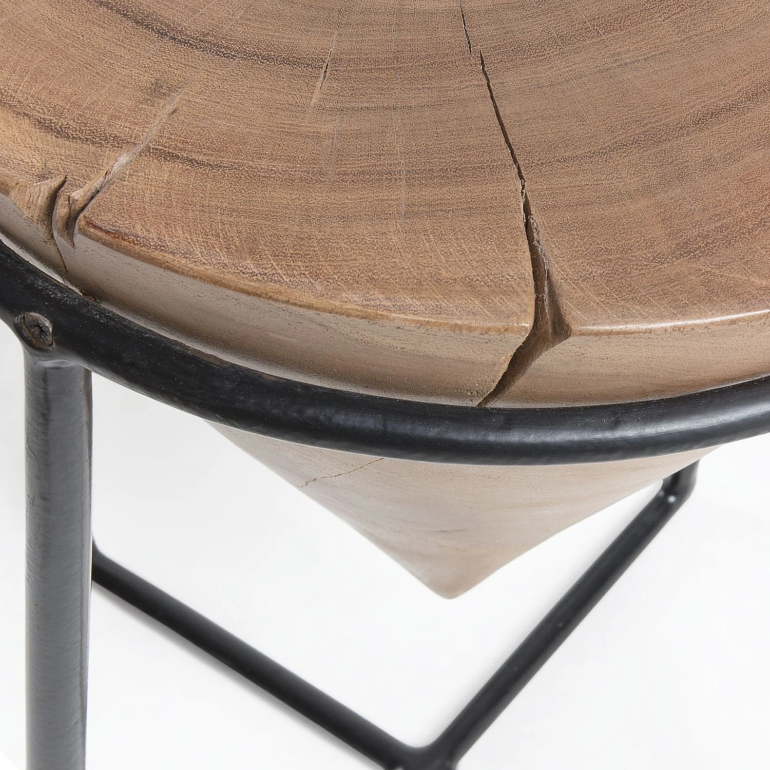 Norrwood Beistelltisch Lollar - Akazie massiv 2 Norrwood Beistelltisch Lollar - Akazie massiv – Bild 2