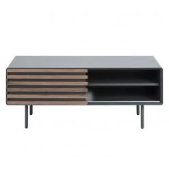 Norrwood TV-Lowboard Kipra II - Echtholzfurnier - Walnuss / Graphit -Wohnzimmermöbel boutique en ligne 1000150211 181214 16440200023 GALLERYIMAGES P000000001000150211