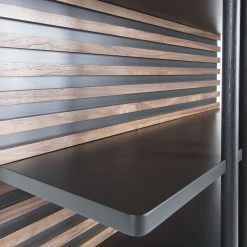 Norrwood Bücherregal Kipra - Echtholzfurnier - Walnuss / Graphit -Wohnzimmermöbel boutique en ligne 1000150218 181214 16440300043 GALLERYIMAGES P000000001000150218