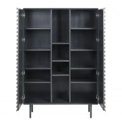 Norrwood Highboard Kipra - Echtholzfurnier - Walnuss / Graphit 14 Norrwood Highboard Kipra - Echtholzfurnier - Walnuss / Graphit -Wohnzimmermöbel boutique en ligne 1000150233 181214 16440300087 GALLERYIMAGES P000000001000150233