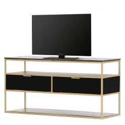 Jack & Alice TV-Lowboard Harbin II - Akazie massiv - Akazie Schwarz / Gold 6 Jack & Alice TV-Lowboard Harbin II - Akazie massiv - Akazie Schwarz / Gold -Wohnzimmermöbel boutique en ligne 1000150358 190404 09334100001 GALLERYIMAGES P000000001000150358