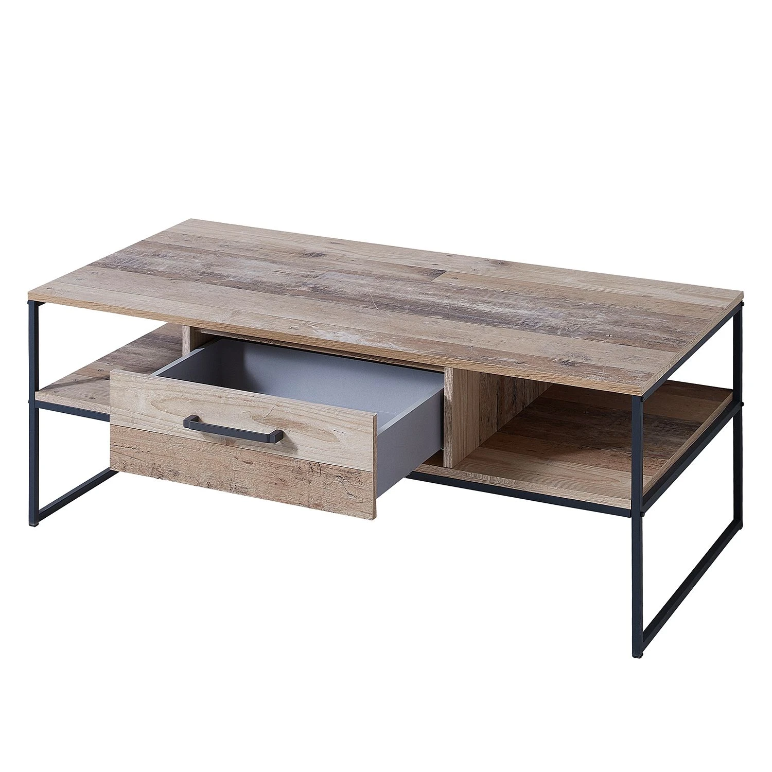 Loftscape Couchtisch Mooca - Altholz Hell Dekor / Anthrazit 4 Loftscape Couchtisch Mooca - Altholz Hell Dekor / Anthrazit – Bild 4