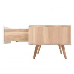 Studio Copenhagen TV-Lowboard Loca V - Wildeiche teilmassiv - Wildeiche hell geölt - Breite: 225 cm - Tiefe: 42 cm -Wohnzimmermöbel boutique en ligne 1000151231 190306 06275100015 GALLERYIMAGES P000000001000151231