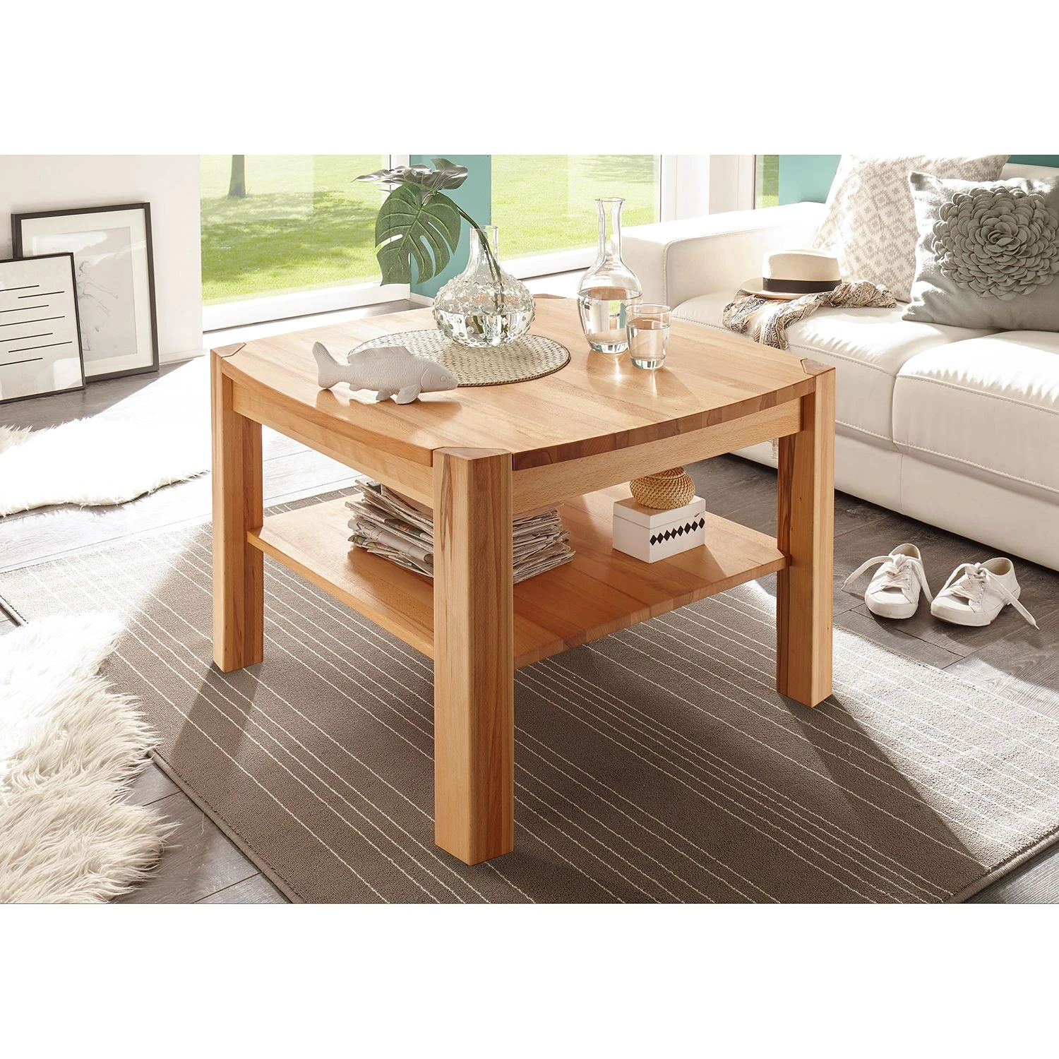 Naturoo Couchtisch Lunow - Kernbuche - Breite: 83 cm 2 Naturoo Couchtisch Lunow - Kernbuche - Breite: 83 cm – Bild 2