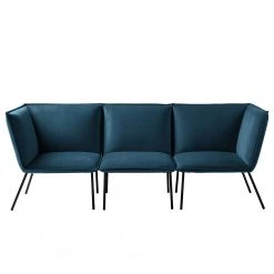 Jack & Alice Sofa Dorado (3-Sitzer) - Samt - Marineblau -Wohnzimmermöbel boutique en ligne 1000151982 190319 10014500002 GALLERYIMAGES P000000001000151982