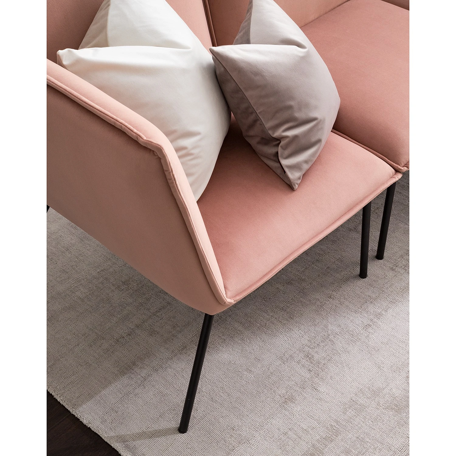 Jack & Alice Ecksofa Dorado - Samt - Altrosa 10 Jack & Alice Ecksofa Dorado - Samt - Altrosa – Bild 10