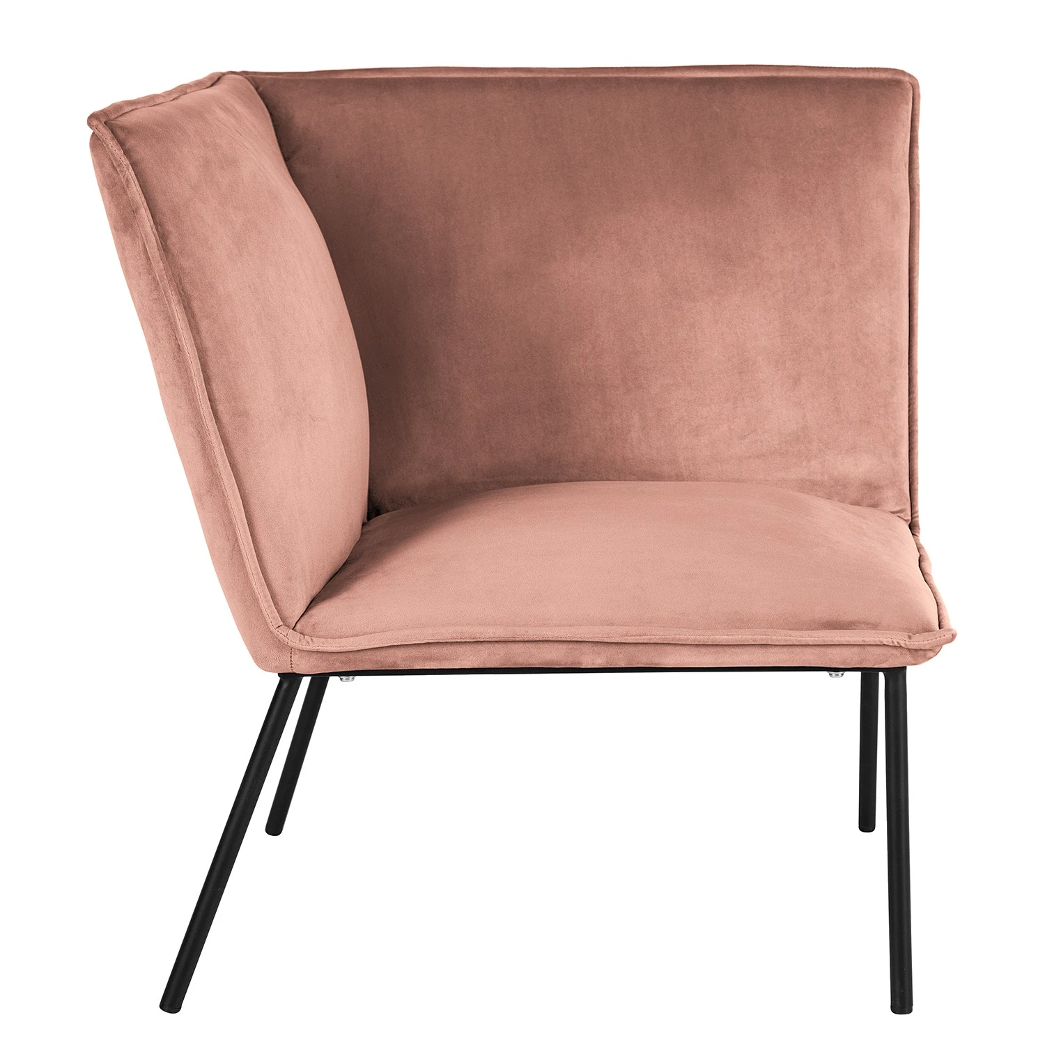 Jack & Alice Ecksofa Dorado - Samt - Altrosa 16 Jack & Alice Ecksofa Dorado - Samt - Altrosa – Bild 16