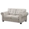 Velvet Studio Sofa Marau (2-Sitzer) - Granit