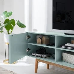 Mørteens TV-Lowboard Lindholm - Mintgrün - 160 x 40 cm 27 Mørteens TV-Lowboard Lindholm - Mintgrün - 160 x 40 cm -Wohnzimmermöbel boutique en ligne 1000153429 200217 15312400045 DETAILS P000000001000153429