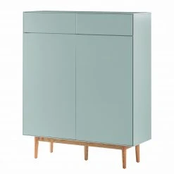 Mørteens Schuhkommode Lindholm II - Mintgrün