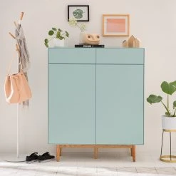 Mørteens Schuhkommode Lindholm II - Mintgrün -Wohnzimmermöbel boutique en ligne 1000153430 200217 15312400051 MOOD DETAILS P000000001000153430 mood