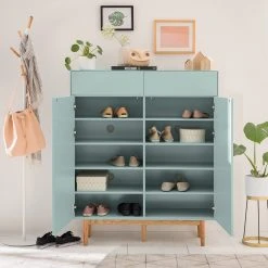 Mørteens Schuhkommode Lindholm II - Mintgrün -Wohnzimmermöbel boutique en ligne 1000153430 200217 15312400052 MOOD DETAILS P000000001000153430 mood